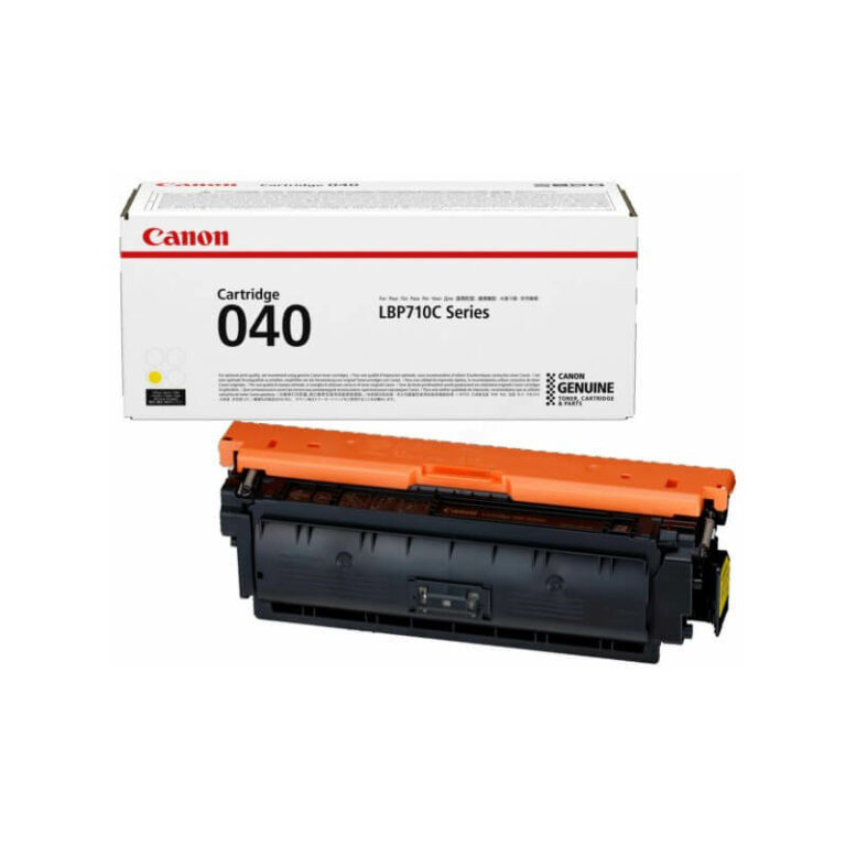 Original Canon CRG 040 Yellow Toner Cartridge