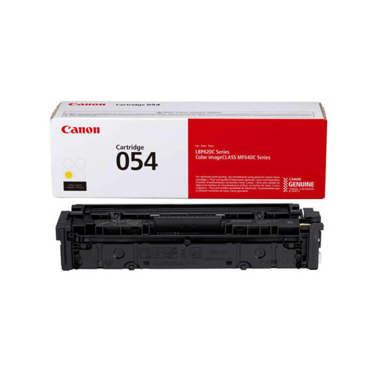 Original Canon CRG 054 Yellow Toner Cartridge