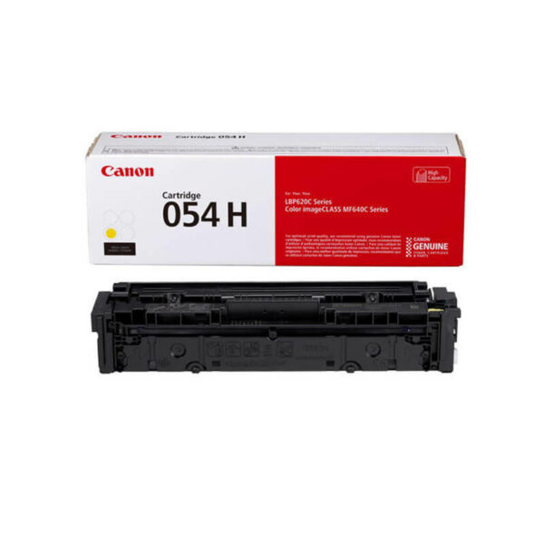 Original Canon CRG 054H Yellow Toner Cartridge