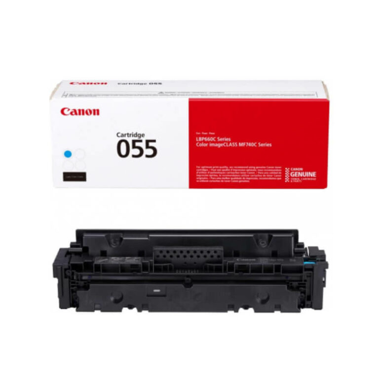 Original Canon CRG 055 Cyan Toner Cartridge