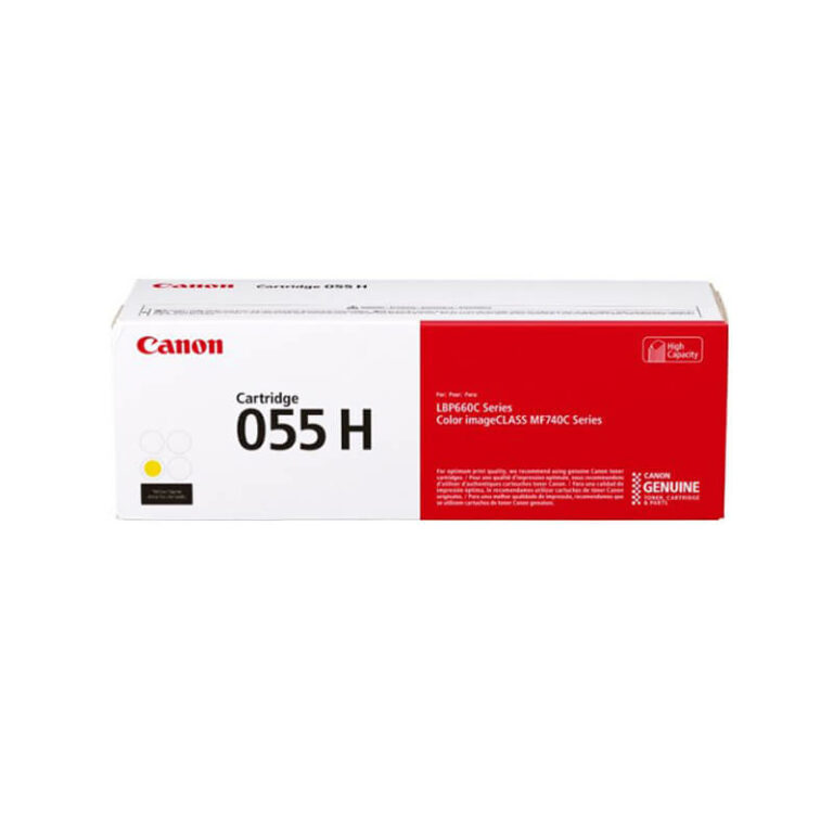 Original Canon CRG 055H Yellow Toner Cartridge