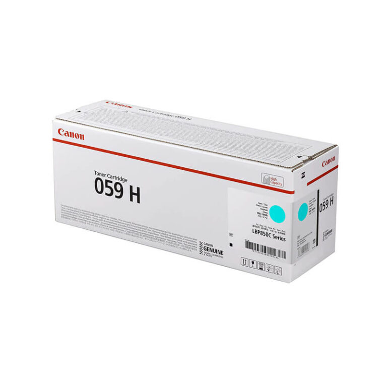 Original Canon CRG 059H Cyan Toner Cartridge