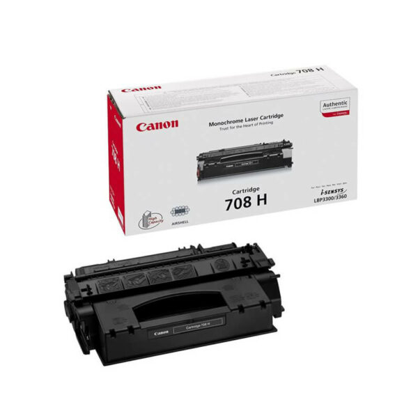 Original Canon CRG 708H Black Toner Cartridge