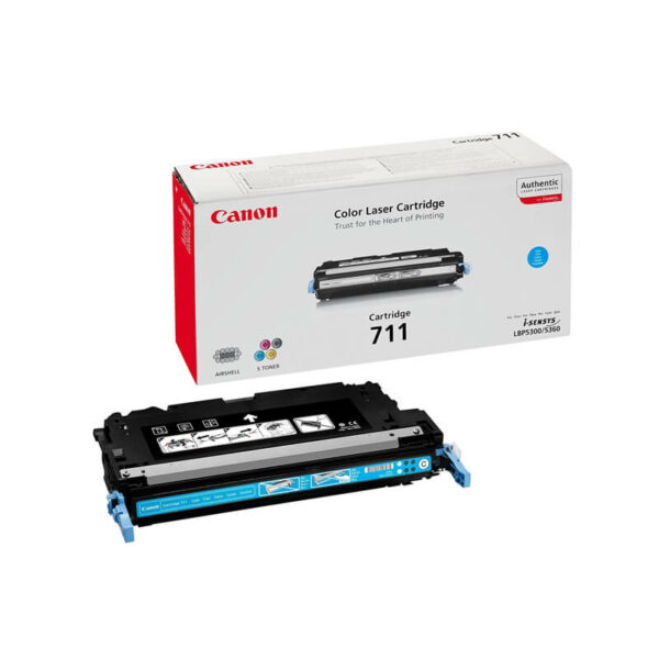 Original Canon CRG 711 Cyan Toner Cartridge