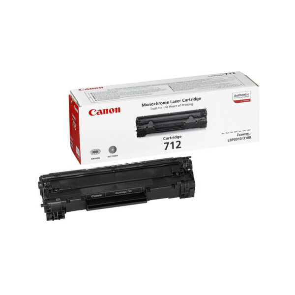 Original Canon CRG 712 Black Toner Cartridge