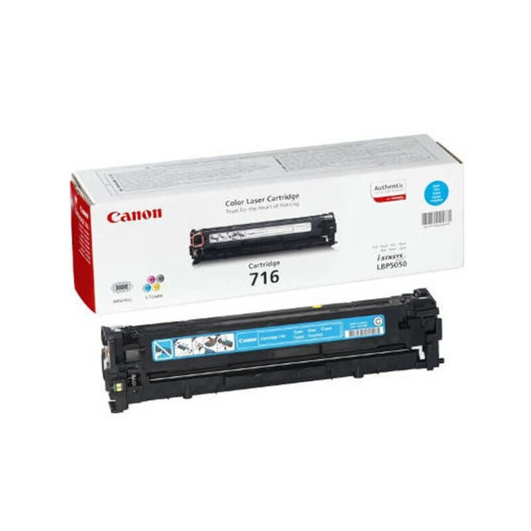 Original Canon CRG 716 Cyan Toner Cartridge