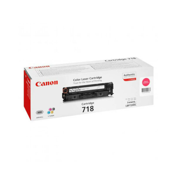 Original Canon CRG 718 Magenta Toner Cartridge