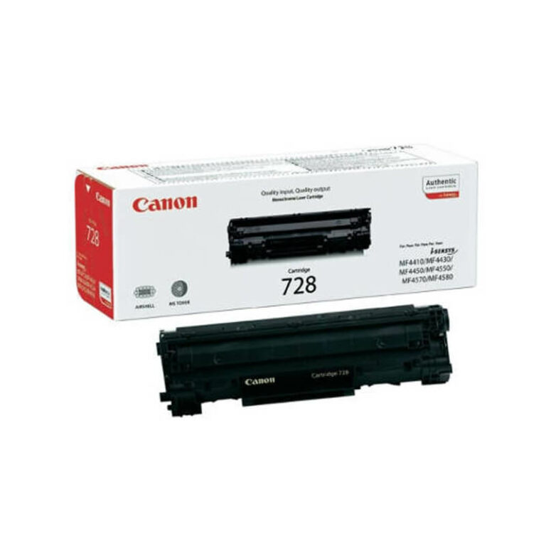 Original Canon CRG 728 Black Toner Cartridge