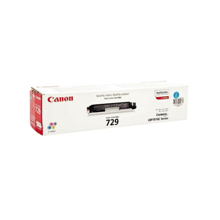 Original Canon CRG 729 Cyan Toner Cartridge