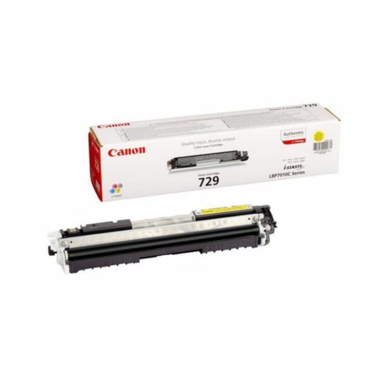 Original Canon CRG 729 Yellow Toner Cartridge