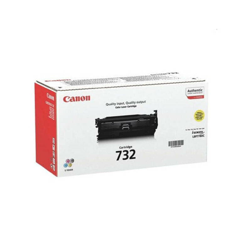 Original Canon CRG 732 Yellow Toner Cartridge