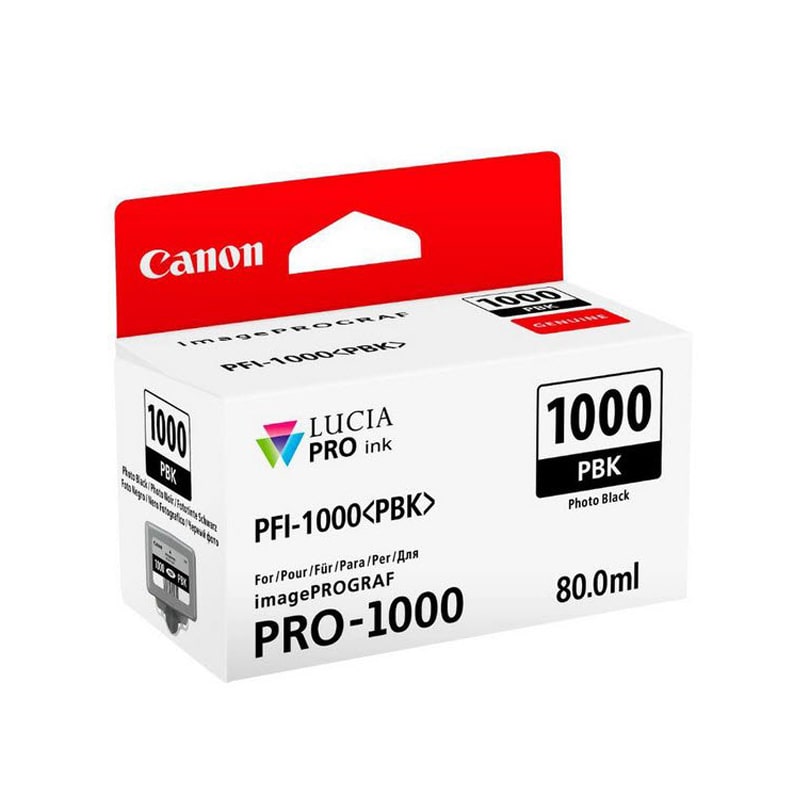 Original Canon PFI-1000 Photo Black Ink Cartridge