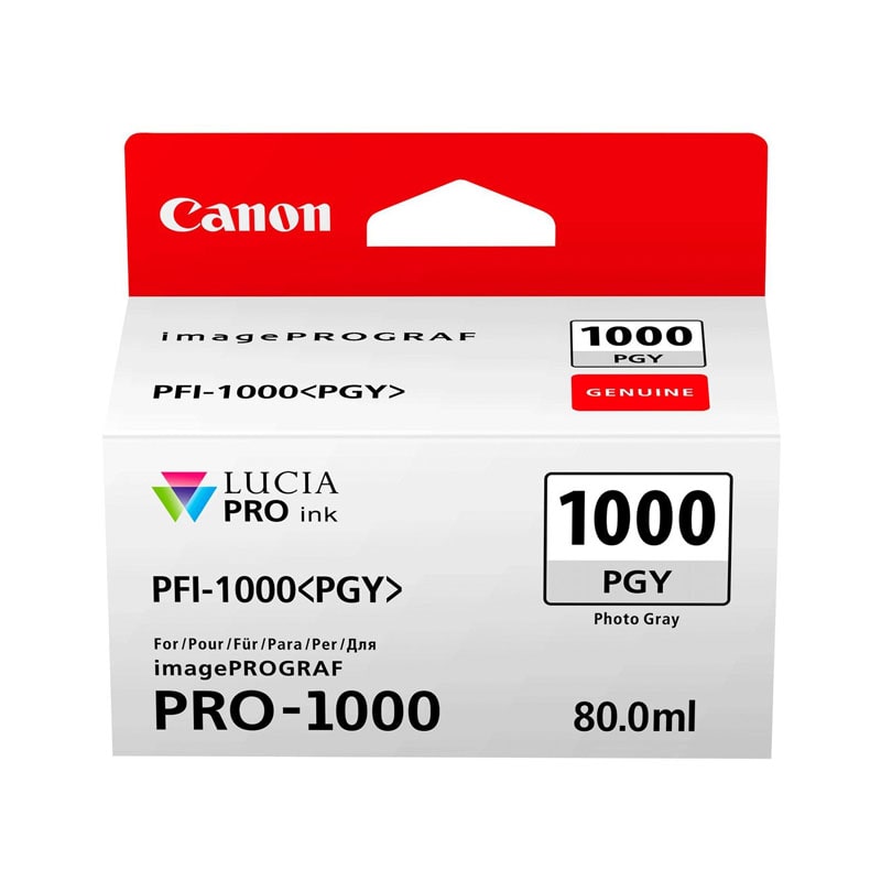 Original Canon PFI-1000 Photo Grey Ink Cartridge