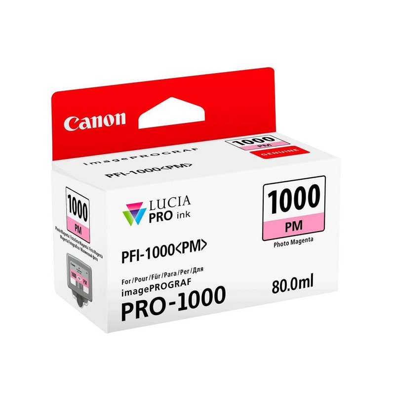 Original Canon PFI-1000 Photo Magenta Ink Cartridge
