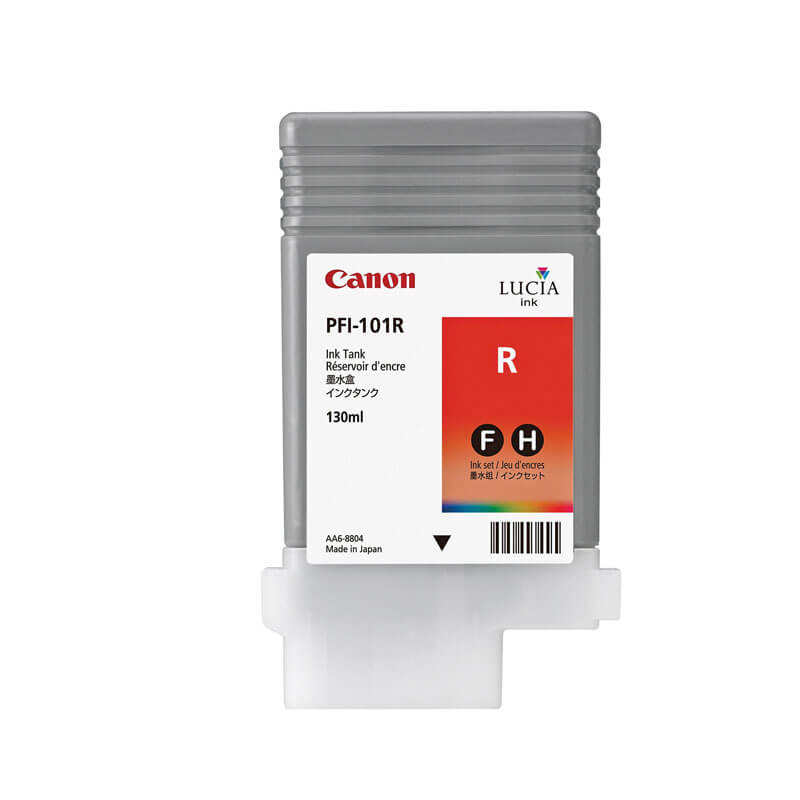 Original Canon PFI-101 Red Ink Cartridge