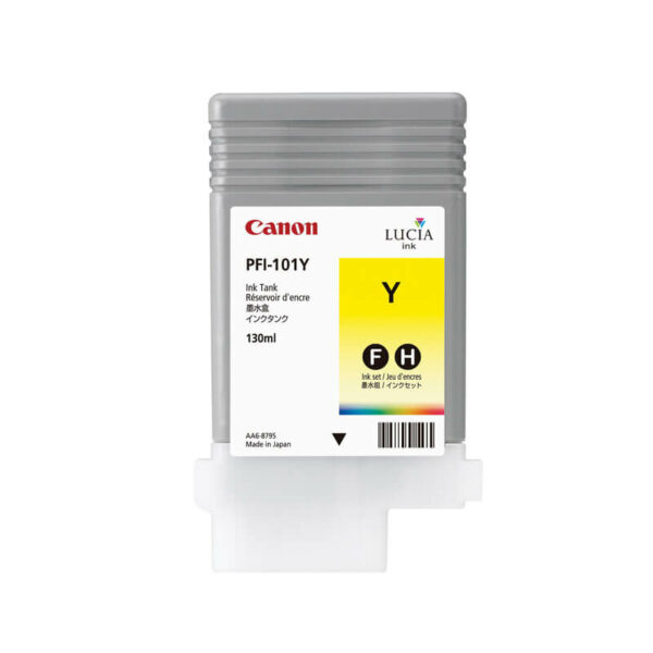Canon PFI-101 Yellow Ink Catridge