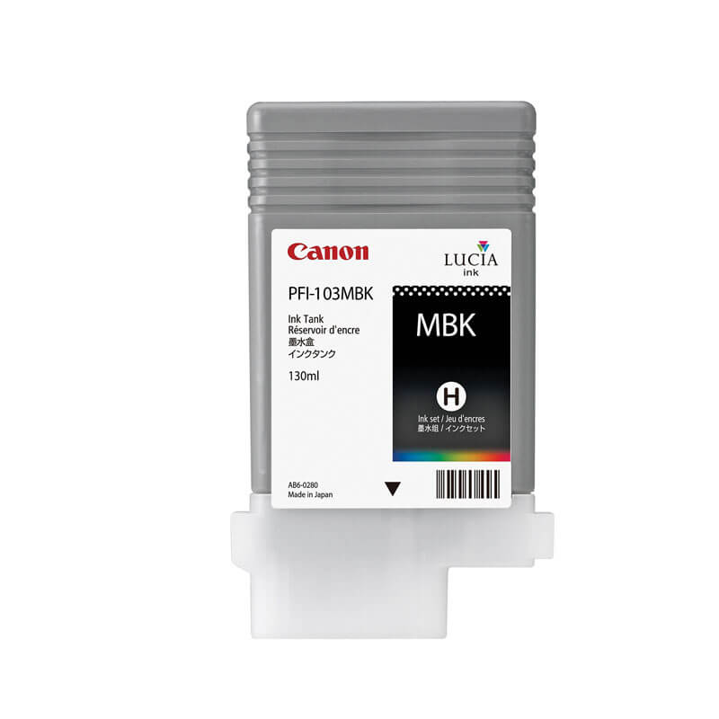 Original Canon PFI-103 Matte Black Ink Catridge
