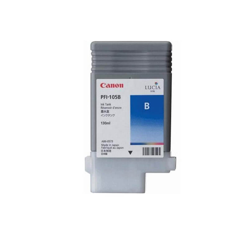 Original Canon PFI-105 Blue Ink Cartridge