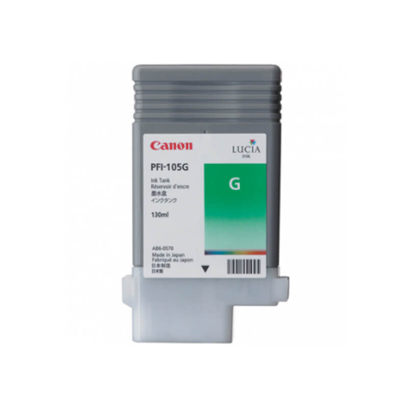 Original Canon PFI-105 Green Ink Cartridge