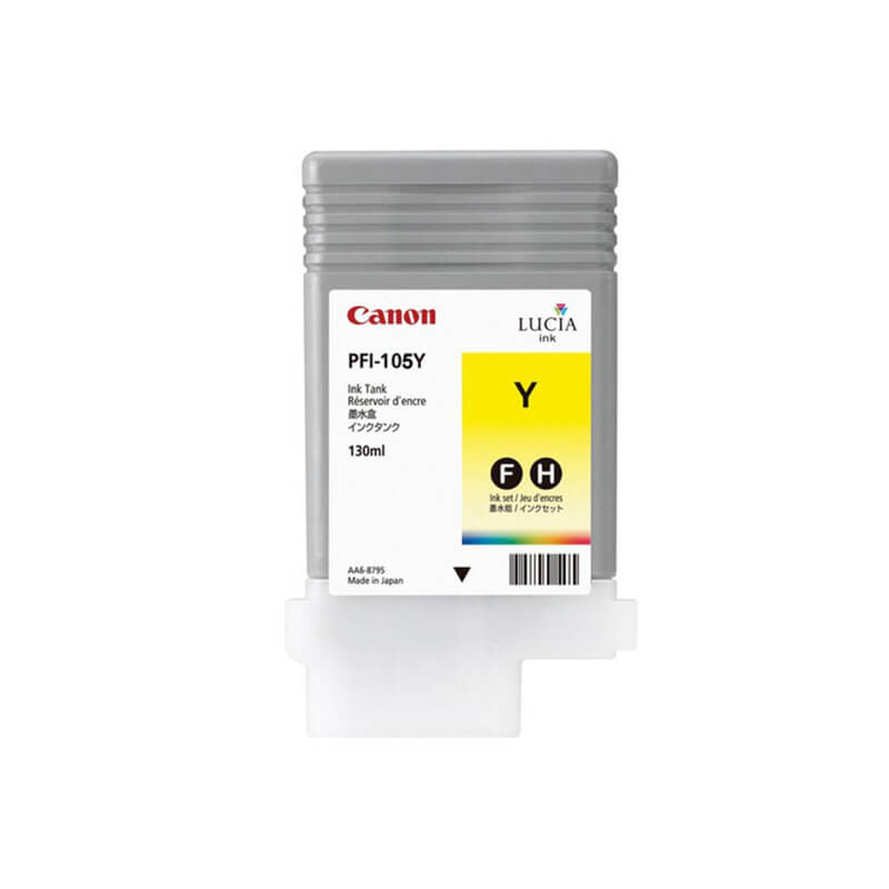 Canon PFI-105 Yellow Ink Cartridge