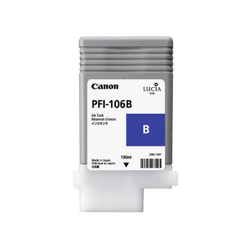 Original Canon PFI-106 Blue Ink Cartridge