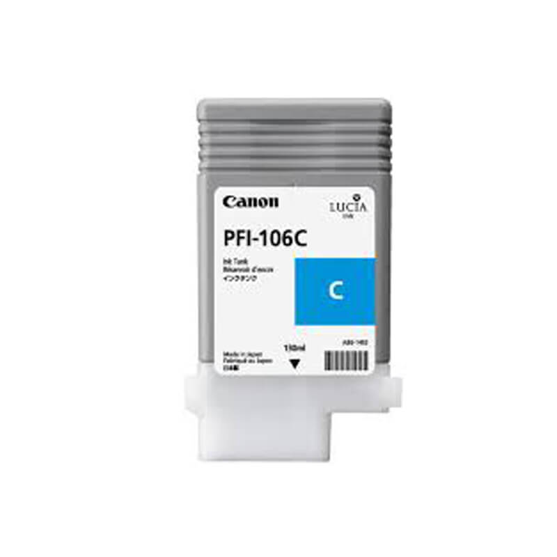 Original Canon PFI-106 Cyan Ink Cartridge