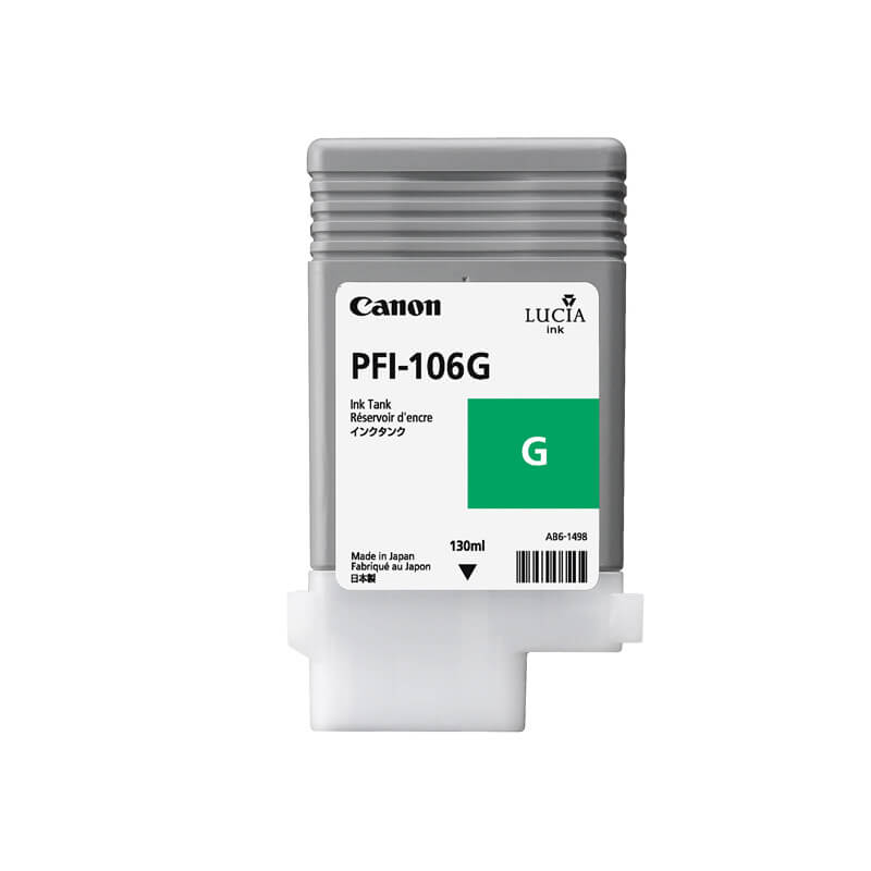 Original Canon PFI-106 Green Ink Cartridge