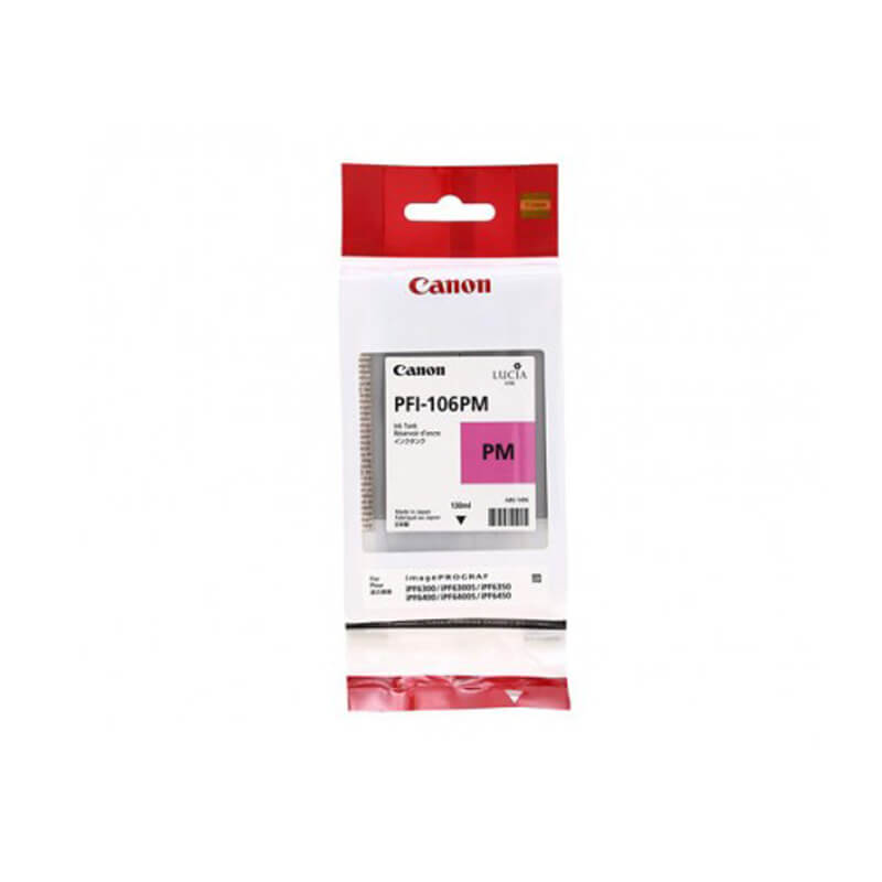 Original Canon PFI-106 Photo Magenta Ink Cartridge
