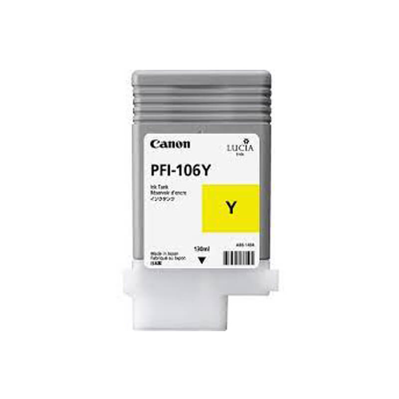 Original Canon PFI-106 Yellow Ink Cartridge