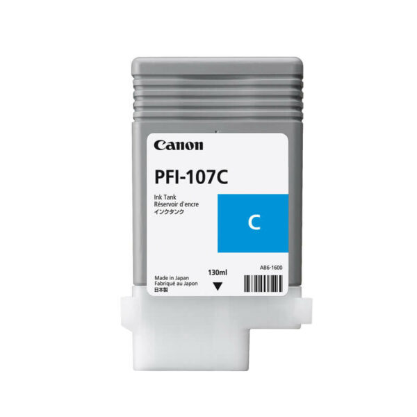 Canon PFI-107 Cyan Ink Catridge