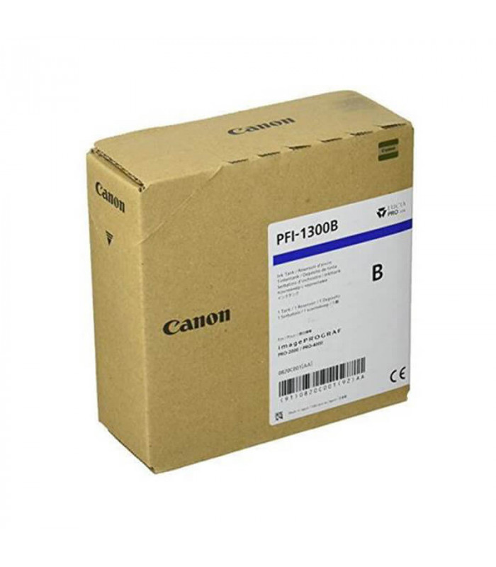 Original Canon PFI-1300 Blue Ink Cartridge
