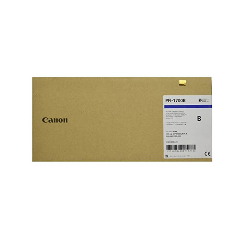Original Canon PFI-1700 Blue Ink Catridge