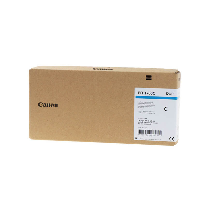 Original Canon PFI-1700 Cyan Ink Catridge