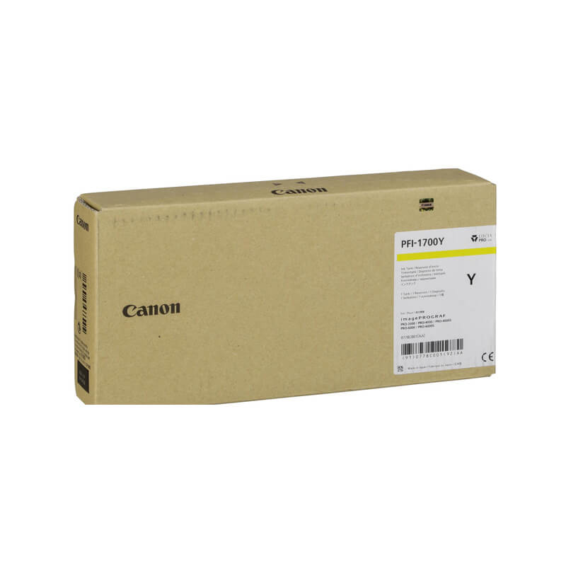 Canon PFI-1700 Yellow Ink Catridge