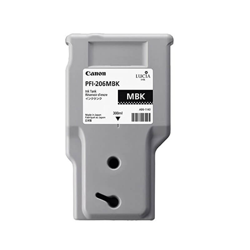 Original Canon PFI-206 Matte Black Ink Cartridge