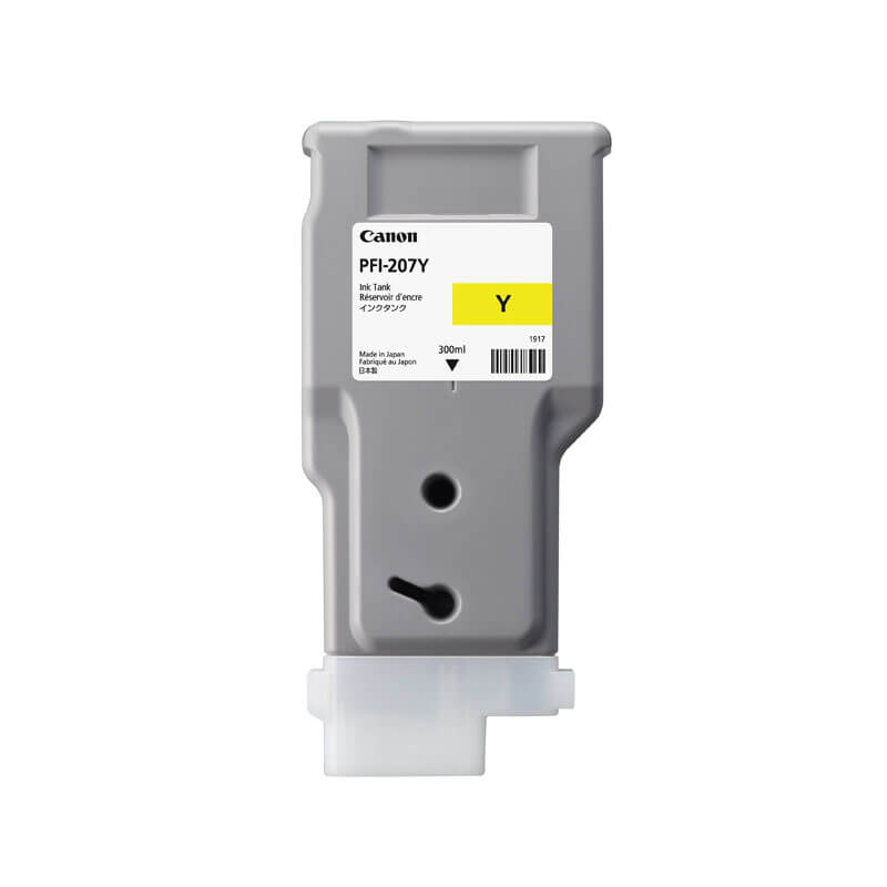 Original Canon PFI-207 Yellow Ink Catridge