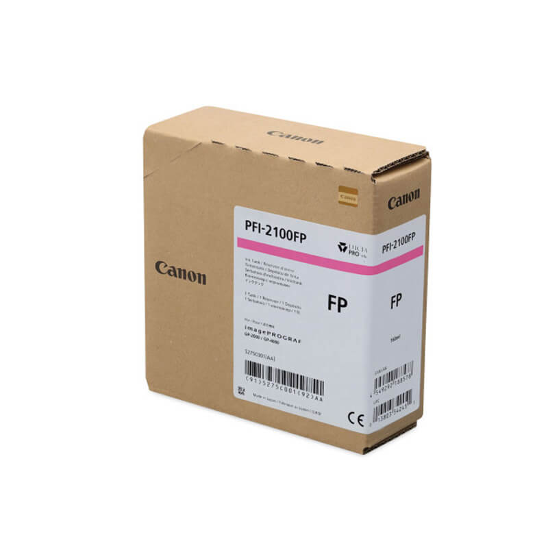 Original Canon PFI-2100 Fluorescent Pink Ink Cartridge