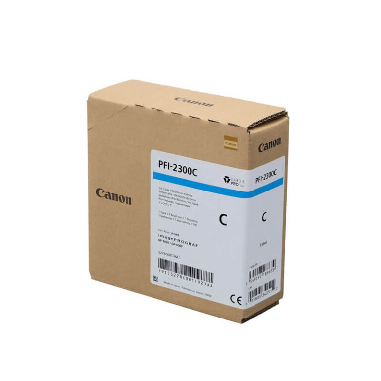 Canon PFI-2300 Cyan Ink Cartridge