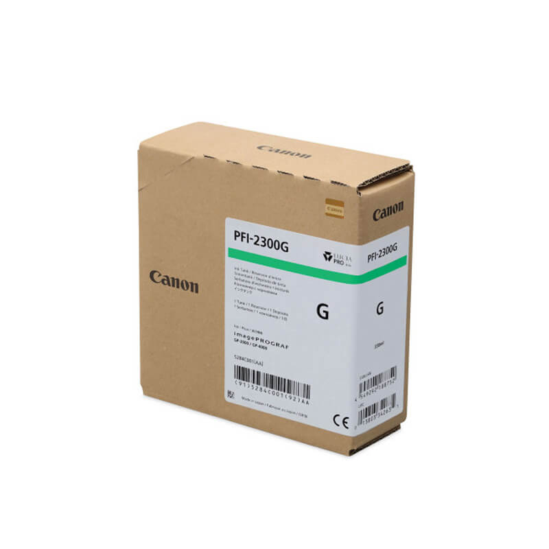 Original Canon PFI-2300 Green Ink Cartridge