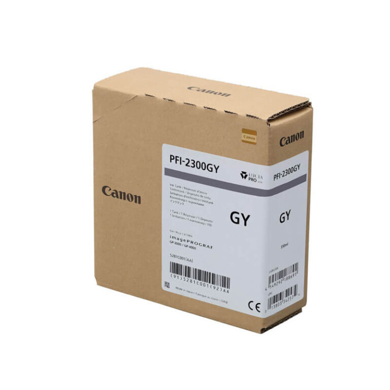 Canon PFI-2300 Grey Ink Cartridge