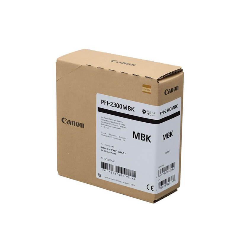Original Canon PFI-2300 Matte Black Ink Cartridge