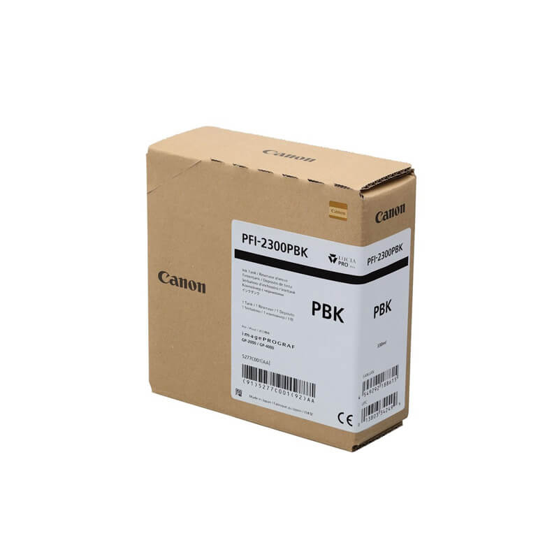 Original Canon PFI-2300 Photo Black Ink Cartridge