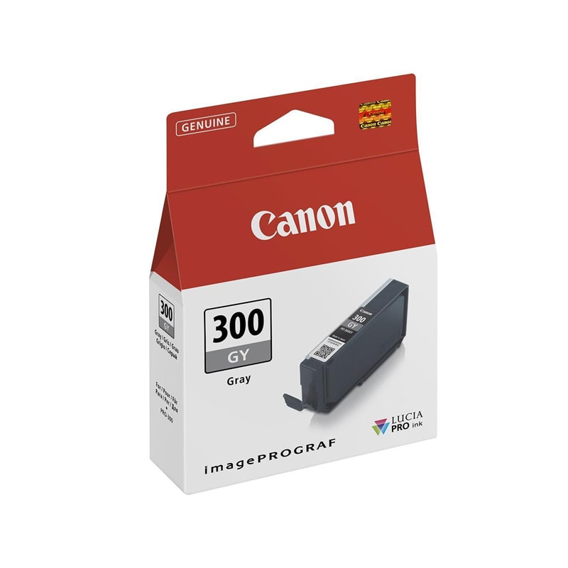 Original Canon PFI-300 Grey Ink Cartridge