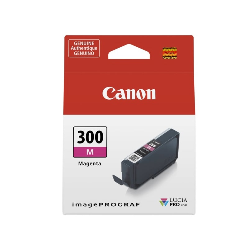 Original Canon PFI-300 Magenta Ink Cartridge