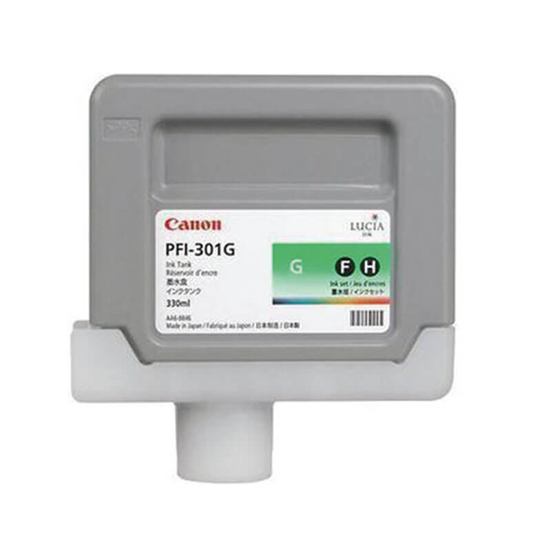 Original Canon PFI-301 Green Ink Cartridge