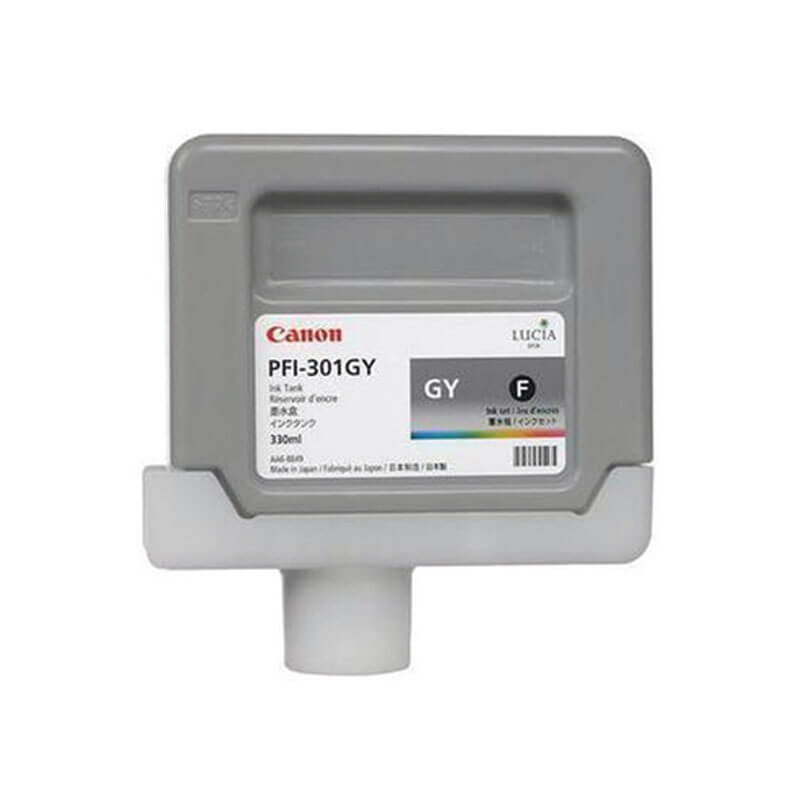 Original Canon PFI-301 Grey Ink Catridge