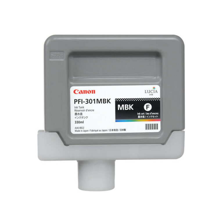 Canon PFI-301 Matte Black Ink Catridge