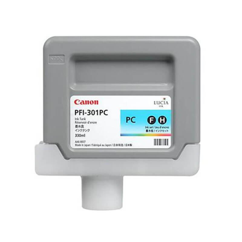Original Canon PFI-301 Photo Cyan Ink Cartridge