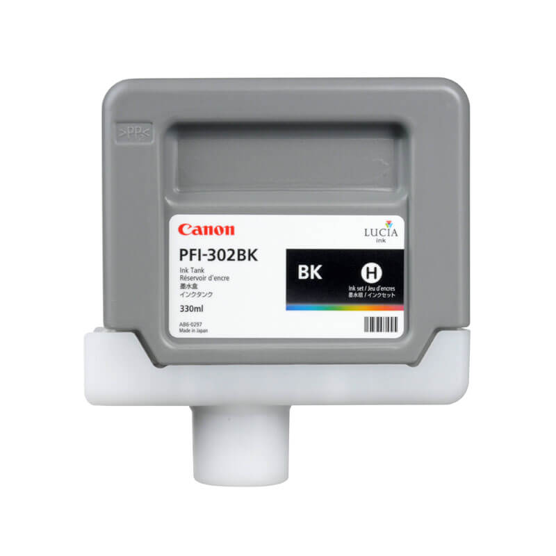 Original Canon PFI-302 Black Ink Catridge