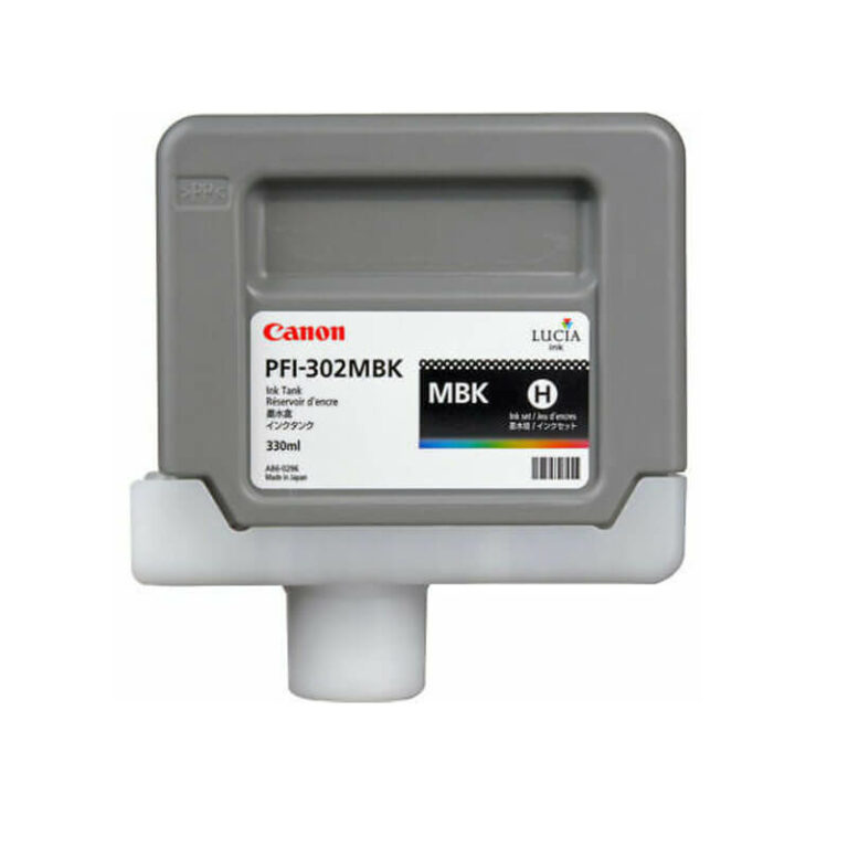 Canon PFI-302 Matte Black Ink Catridge